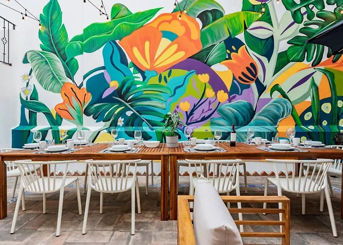 Сasa de vacaciones Group-friendly Terrace Delight Near Wtc & Shops *